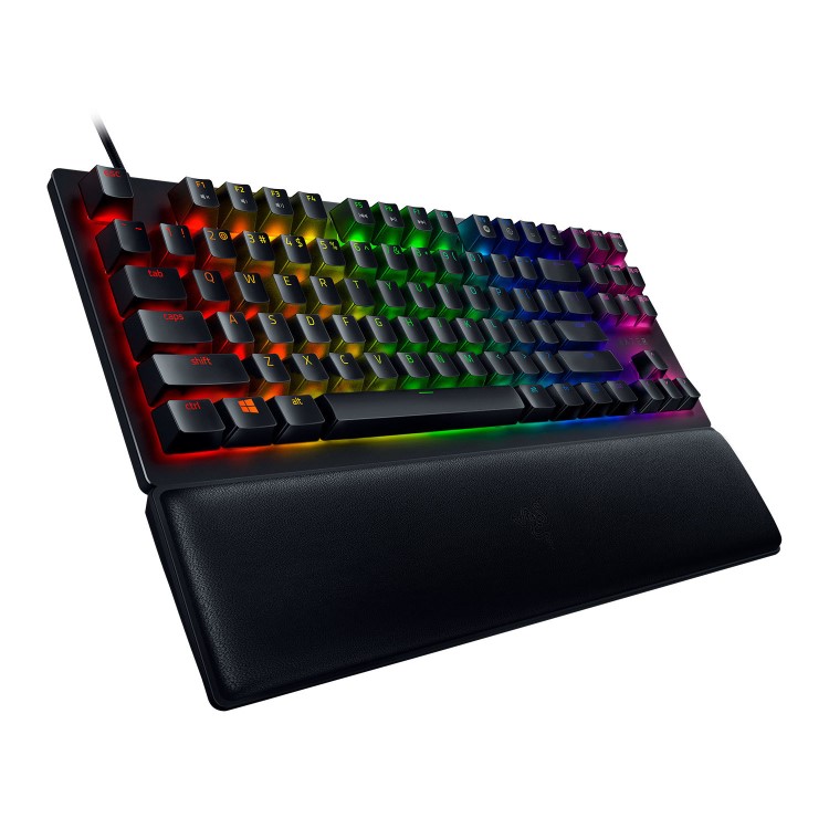 Razer Huntsman V2 Tenkeyless Red Switch RGB Wired Gaming Keyboard Black