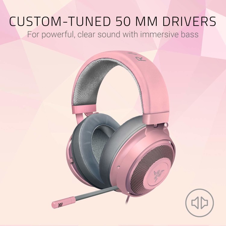 Razer Kraken Quartz Oval Gaming Headset