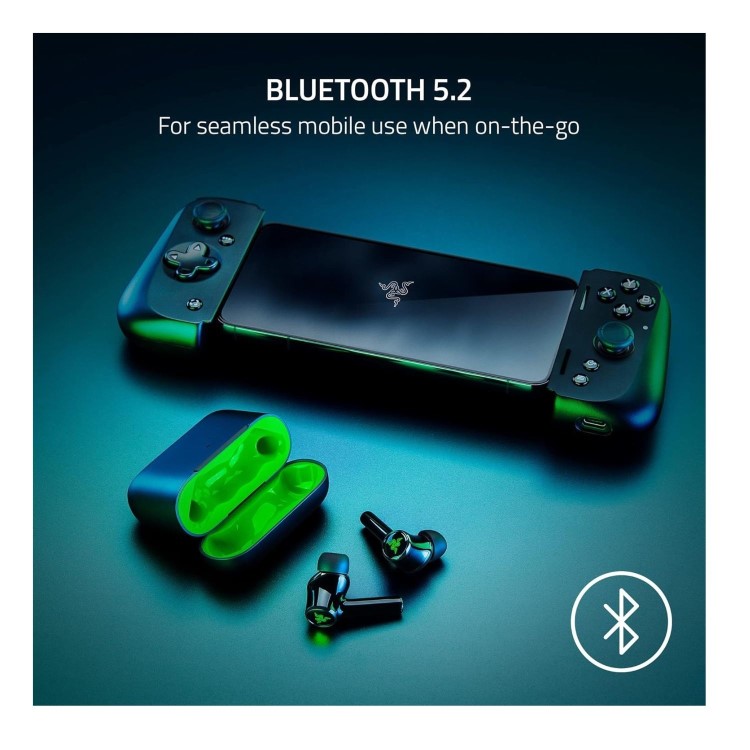 Razer Hammerhead HyperSpeed Wireless Earphones - Black