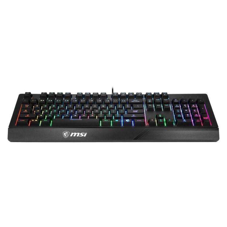 MSI Vigor GK20 RGB Wired Membrane Switch Gaming Keyboard Black