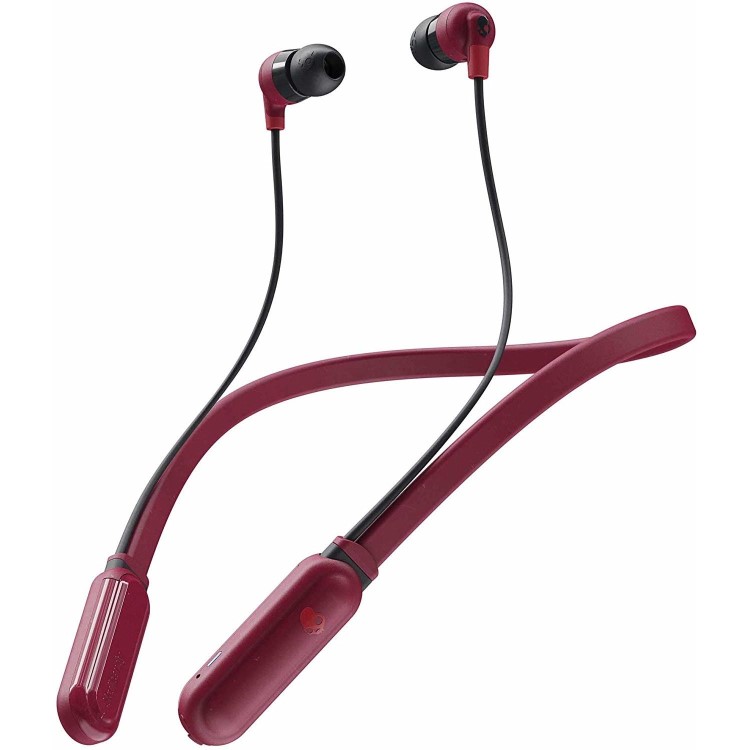 Skullcandy Ink'd+ - Wireless Earphones w/Mic - Moab/Red/Black