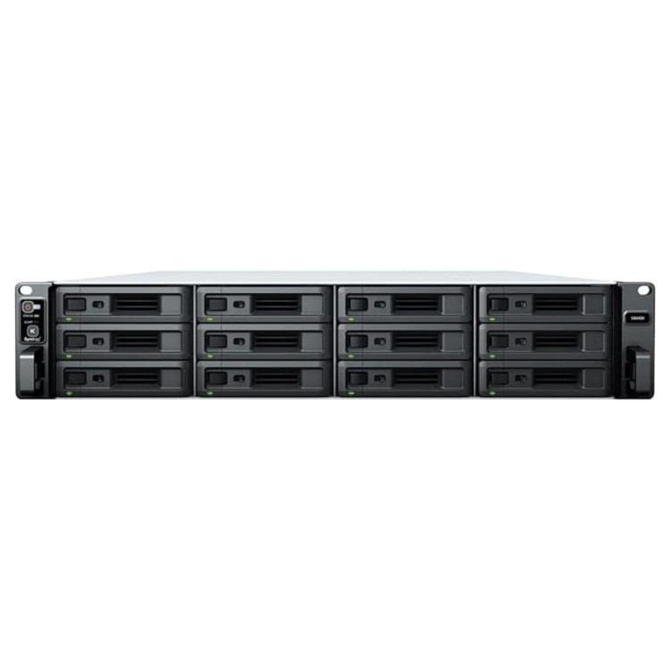 Synology SA6400 NAS server 12 bays 32GB RAM Gigabit Ethernet Rack-mountable
