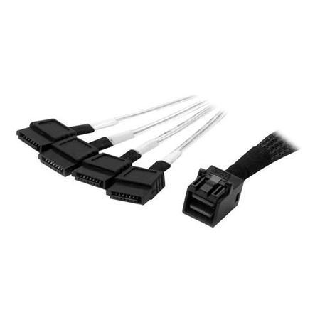 Startech Internal Mini-SAS to SATA Cable - SFF-8643 to 4x SATA - 1 m