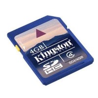 Kingston 4GB SDHC Media Card Class 4