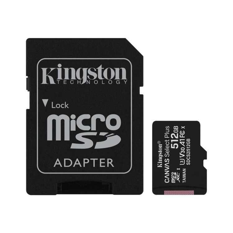 Kingston Canvas Select Plus 512GB UHS-1