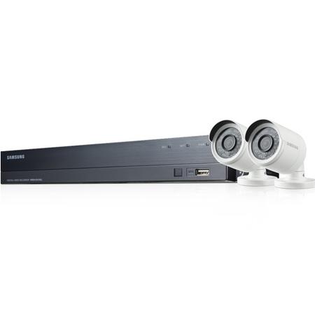 Samsung CCTV System - 4 Channel 1080p DVR with 2 x 1080p Cameras & 1TB HDD