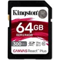 SDR2/64GB Kingston Canvas React 64GB SDXC Memory Card