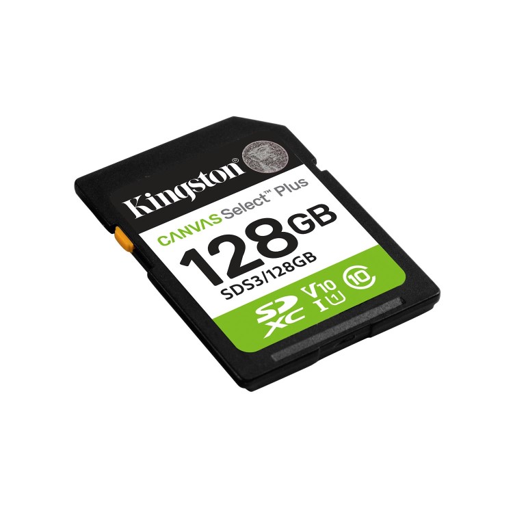 Kingston Canvas Select Plus 128GB SDXC UHS-I Memory Card