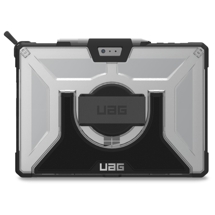 Surface Pro 2017 / Surface Pro 4 Plasma Case with Handstrap & Shoulder Strap - Ice / Black