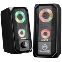 Marvo Scorpion SG-265 6W 2.0 Channel RGB LED USB Powered Gaming Speakers Marvo Scorpion SG-265 6W 2.0 Channel RGB LED USB Powered Gaming Speakers