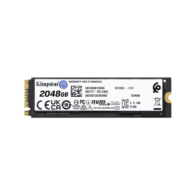 Kingston KC3000 2048GB M.2 2280 Internal SSD