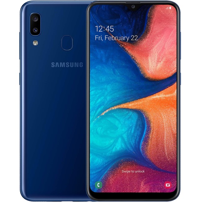 Samsung Galaxy A20e Blue 5.8" 32GB 4G Dual SIM Unlocked & SIM Free