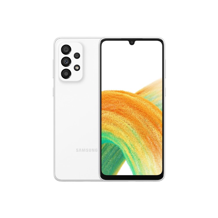 Samsung Galaxy A33 5G 128GB 5G Mobile Phone - Awesome White