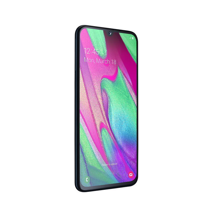 Grade A2 Samsung Galaxy A40 Black 5.9" 64GB 4G Dual SIM Unlocked & SIM Free