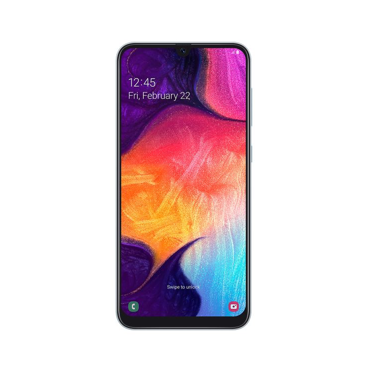 Samsung Galaxy A50 White 6.4" 128GB 4G Dual SIM Unlocked & SIM Free Smartphone