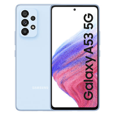Samsung Galaxy A53 5G Awesome Blue 6.5" 128GB 5G Unlocked & SIM Free Smartphone