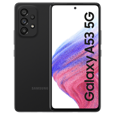 Samsung Galaxy A53 5G Awesome Black 6.5" 128GB 5G Unlocked & SIM Free Smartphone