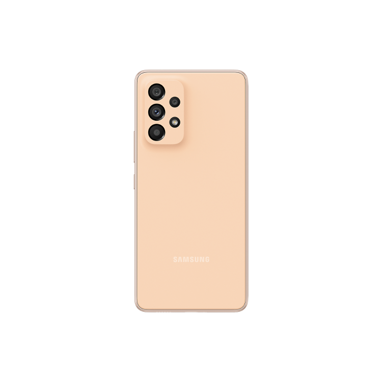 Samsung Galaxy A53 5G 128GB 5G Mobile Phone - Awesome Peach