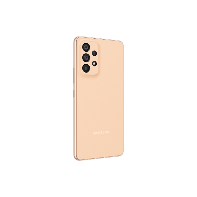 Samsung Galaxy A53 5G 128GB 5G Mobile Phone - Awesome Peach