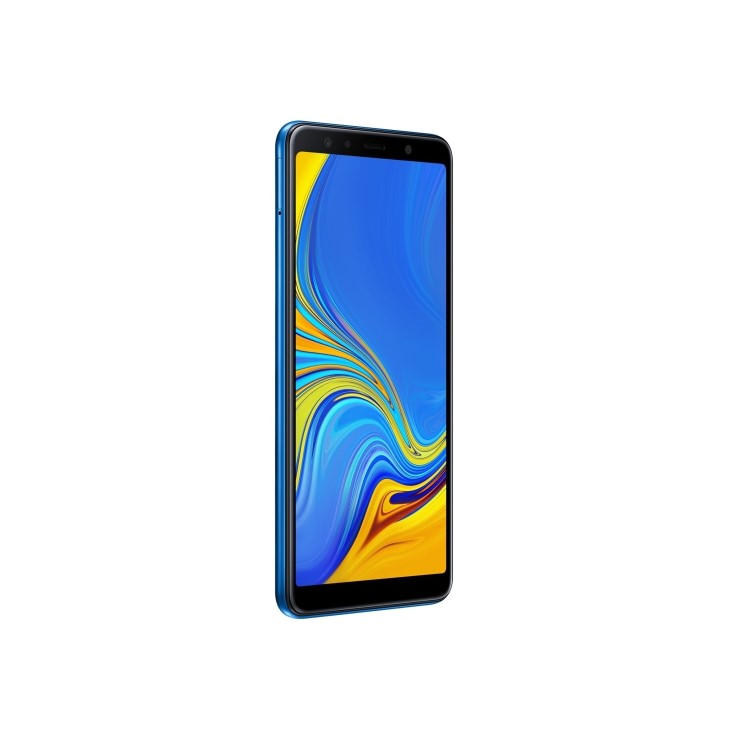Samsung Galaxy A7 2018 Blue 6" 64GB 4G Unlocked & SIM Free