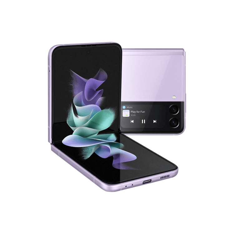 Samsung Galaxy Z Flip3 5G Lavender 6.7" 256GB 5G Unlocked & SIM Free Smartphone