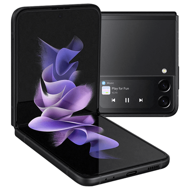 Samsung Galaxy Z Flip3 128GB 5G Mobile Phone - Phantom Black