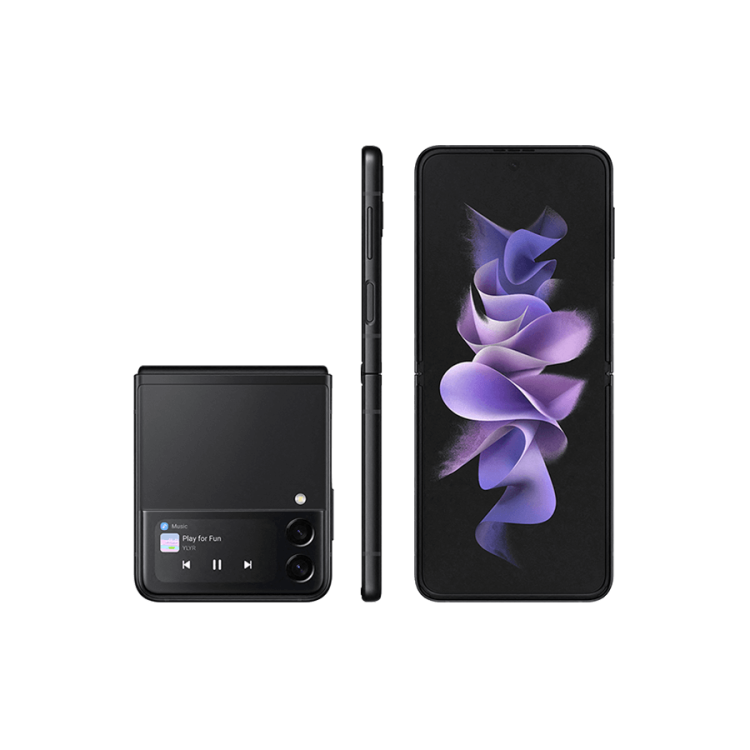 Samsung Galaxy Z Flip3 256GB 5G Mobile Phone - Phantom Black