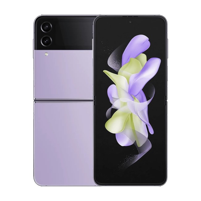 Samsung Galaxy Z Flip4 Bora Purple 6.7" 256GB 5G Unlocked & SIM Free Smartphone