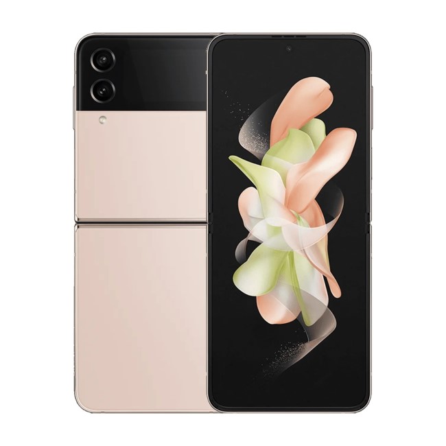Samsung Galaxy Z Flip4 Pink Gold 6.7" 128GB 5G Unlocked & SIM Free Smartphone