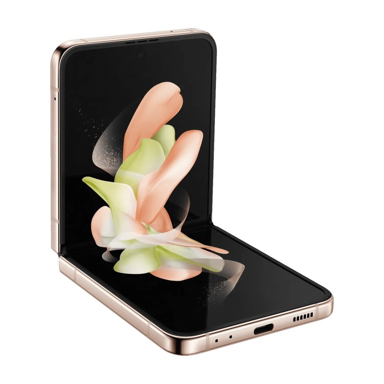 Samsung Galaxy Z Flip4 128GB 5G Mobile Phone - Pink Gold