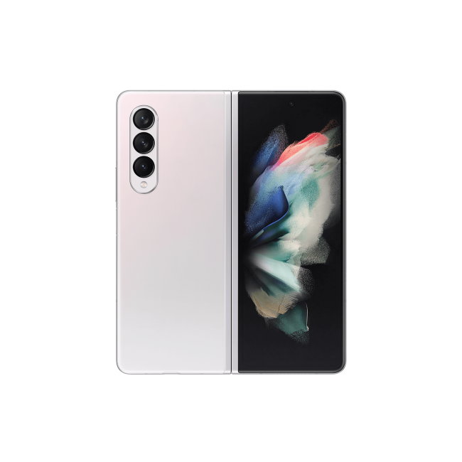 Samsung Galaxy Z Fold3 5G Phantom Silver 7.6" 512GB 5G Unlocked & SIM Free Smartphone