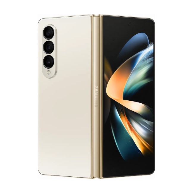 Samsung Galaxy Z Fold4 Beige 7.6" 256GB 5G Unlocked & SIM Free Smartphone