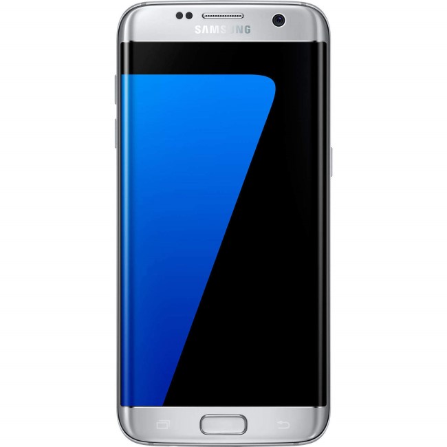 Grade A1 Samsung Galaxy S7 Edge Silver 5.5" 32GB 4G Unlocked & Sim Free