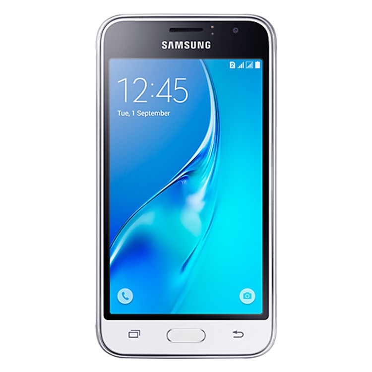 Samsung Galaxy J1 2016 White 4.5" 8GB 4G Unlocked & SIM Free 