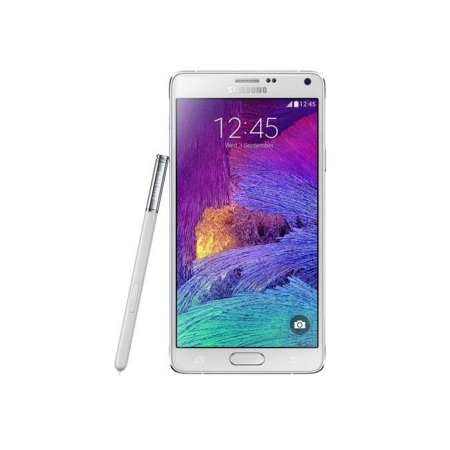 Grade A Samsung Galaxy Note 4 White 5.7" 32GB 4G Unlocked & SIM Free 