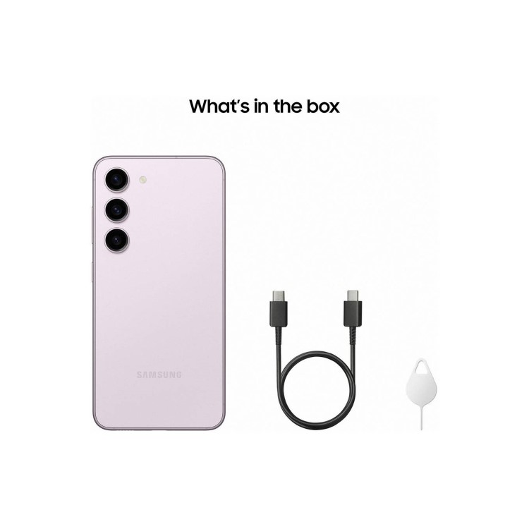 GRADE A1 - Samsung Galaxy S23 Lavender 6.1" 256GB 5G Unlocked & SIM Free Smartphone