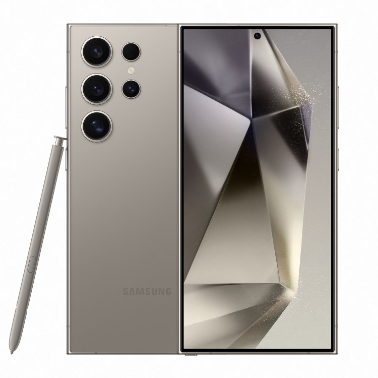 GRADE A1 - Samsung Galaxy S24 Ultra 256GB 5G Mobile Phone - Titanium Grey