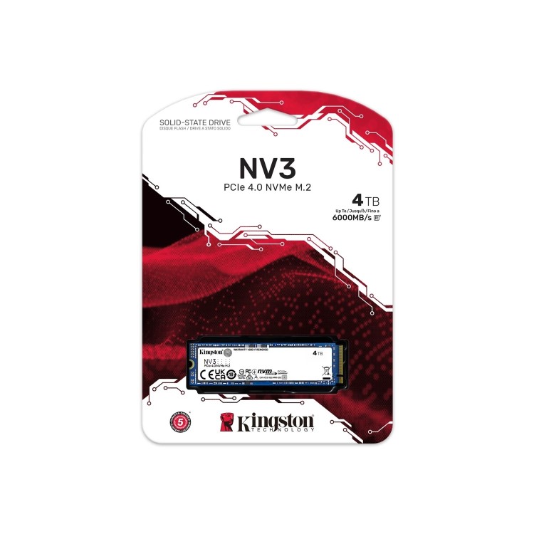 Kingston NV3 4TB M.2 2280 Internal SSD