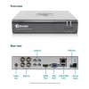 GRADE A1 - Swann 4 Channel HD 1080p Digital Video Recorder with 1TB Hard Drive