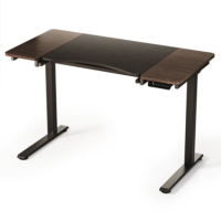 Dark Wood Smart Height Adjustable Desk