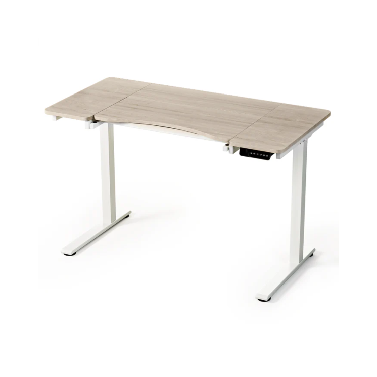 Light Wood Smart Height Adjustable Desk