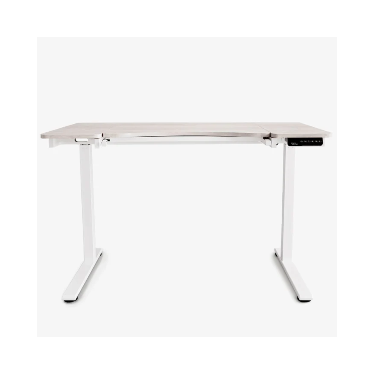 Light Wood Smart Height Adjustable Desk