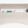 Light Wood Smart Height Adjustable Desk