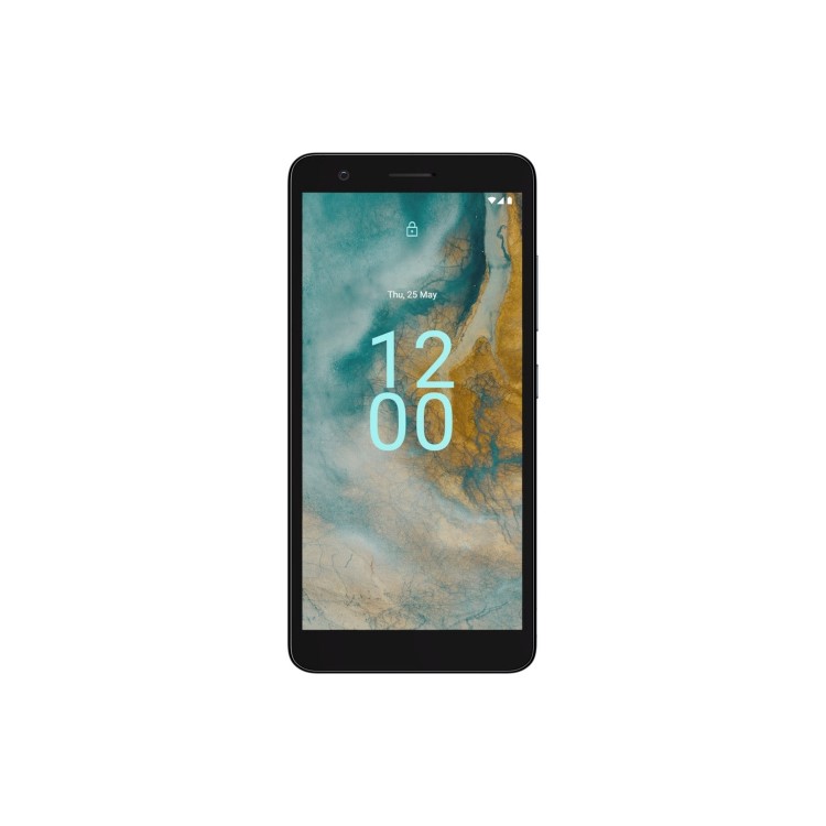 Nokia C02 32GB 4G SIM Free Smartphone - Dark Cyan