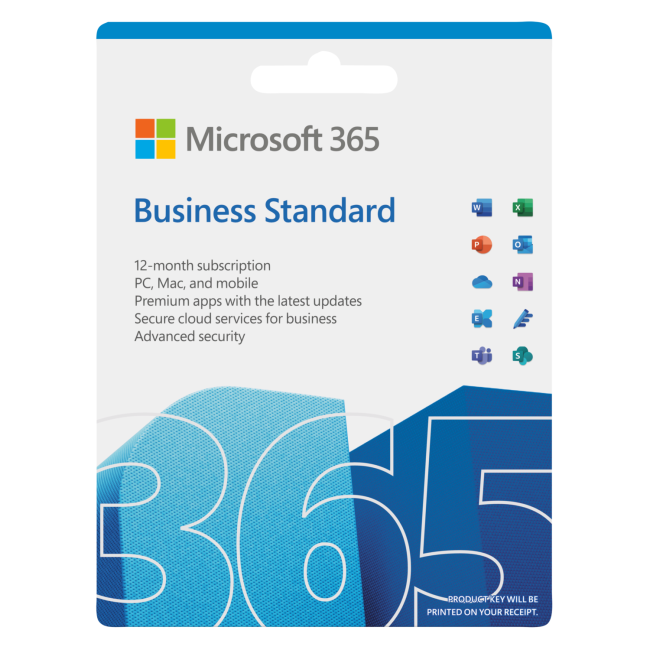 Microsoft Office 365 Apps For Business 1 Year Subscription - Digital Download