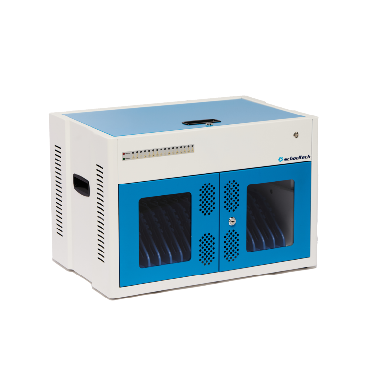 SchoolTech 16 Pre-Wired USB-C Charging Cabinet