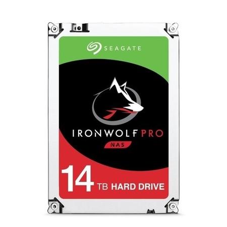 Seagate IronWolf Pro 14TB NAS Hard Drive 3.5" SATA III 6GB's 7200RPM 256MB Cache