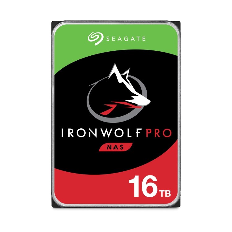 Seagate IronWolf Pro 16TB SATA 7200RPM 3.5 Inch NAS Internal Hard Drive