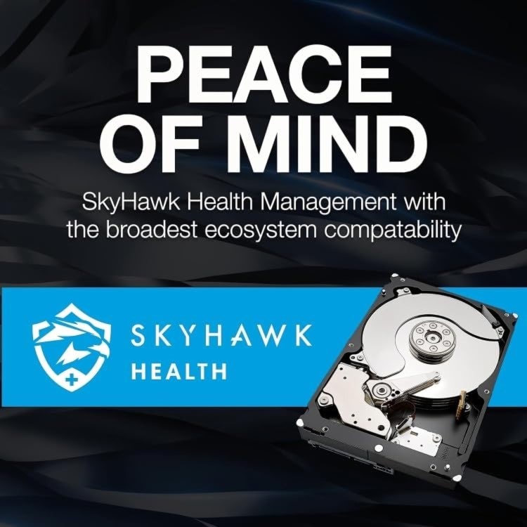 Seagate SkyHawk 2TB 3.5 Inch SATA 6 Gb/s Internal Hard Drive