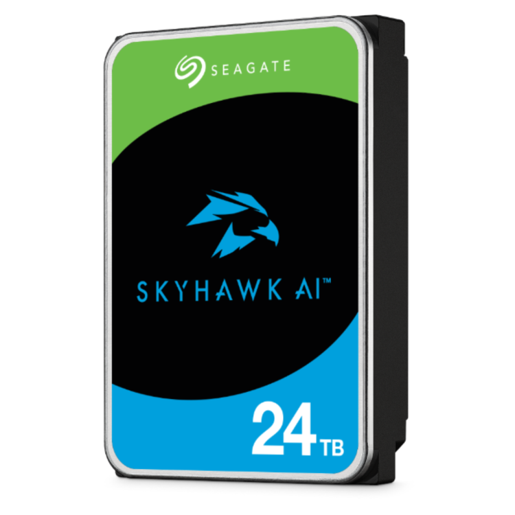 Seagate SkyHawk AI 24TB 3.5 Inch SATA 6 Gb/s Internal Hard Drive